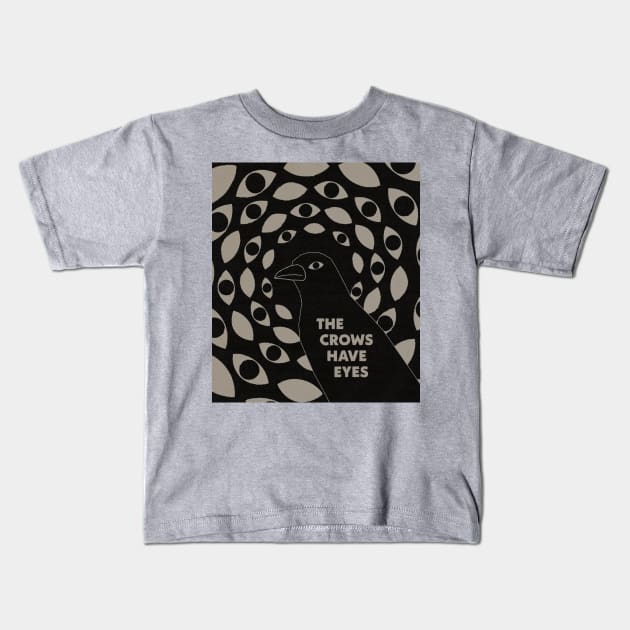 Crows Kids T-Shirt by GeprekBoy 